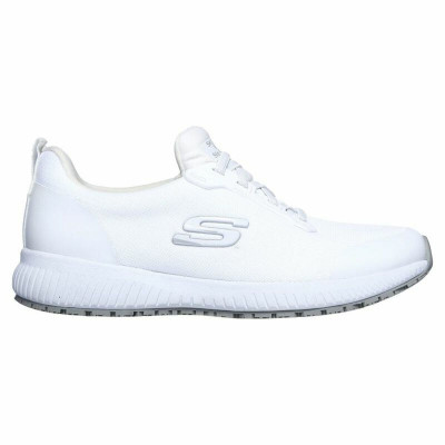 Sports Trainers for Women Skechers Work: Squad SR White