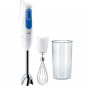 Multifunktions Handmixer mit Zubehu00f6r Braun MQ3005 Cream 0,6 L INOX