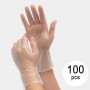 Disposable Vinyl Gloves EGV-01 Size S (Pack of 100)