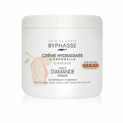 Soin du corps hydratant Byphasse Amande douce (500 ml)