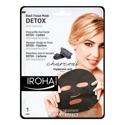 Limpiador Facial Detox Charcoal Black Iroha