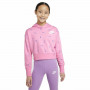 Hooded Sweatshirt for Girls Nike Print Pink