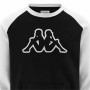 Men’s Sweatshirt without Hood Kappa Zaimali Black