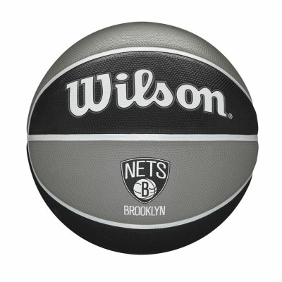 Ballon de basket Wilson Nba Team Tribute Brooklyn Nets Noir Taille unique