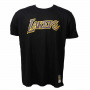 Basketball T-shirt Mitchell & Ness Lakers Black