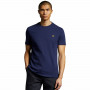 Men’s Short Sleeve T-Shirt Lyle & Scott V1-Plain Navy Blue