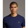 Men’s Short Sleeve T-Shirt Lyle & Scott V1-Plain Navy Blue