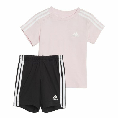Ensemble de Sport pour Bébé Adidas Three Stripes Rose