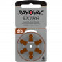 Batteries Rayovac Extra Compatible with headphones