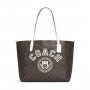 Women's Handbag Coach CB869-IMUOC Brown (44 x 27 x 14 cm)