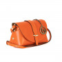 Damen Handtasche Lia Biassoni WB190534-ORANGE Orange (17 x 12 x 8,5 cm)