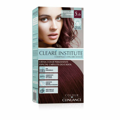 Permanent Colour Creme Clearé Institute Colour Clinuance Nº 5.6-chocolate cereza