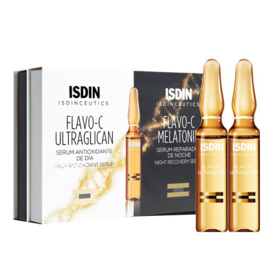 Antioxidant Serum Melatonin + Ultraglican Isdin (20 uds)