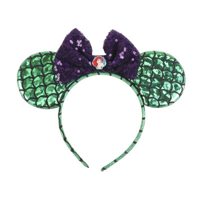 Headband Princesses Disney Ears Turquoise