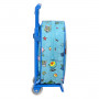 School Rucksack with Wheels Toy Story Ready to play Light Blue (22 x 27 x 10 cm)