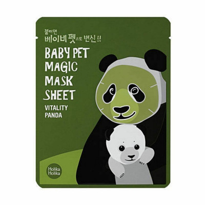 Masque facial Holika Holika Baby Pet Panda Revitalisante (22 ml)