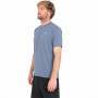 Men’s Short Sleeve T-Shirt Hurley One Only Slashed UPF Blue