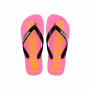 Women's Flip Flops Havaianas Top Logomania Blue Pink