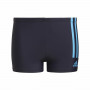 Men’s Bathing Costume Adidas YB 3 Stripes Navy Blue