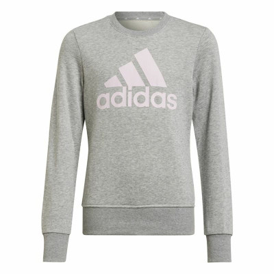 Hoodless Sweatshirt for Girls Adidas Essentials Grey