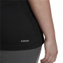 Women’s Short Sleeve T-Shirt Adidas Aeroready Designed 2 Move Black