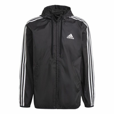 Unisex Windcheater Jacket Adidas Essentials Black