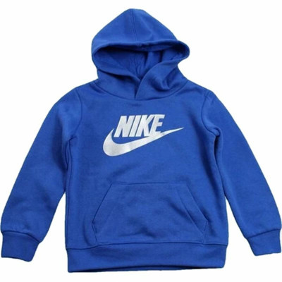 Sweat à capuche enfant Nike Metallic HBR Gifting Bleu