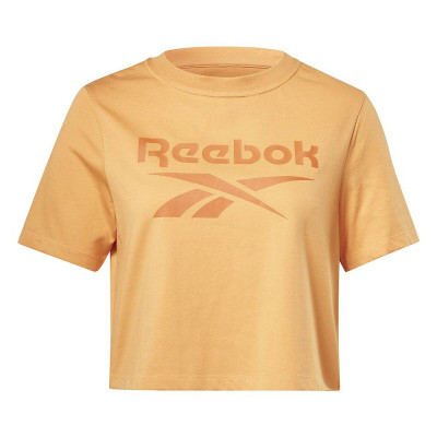 T-shirt à manches courtes femme Reebok RI BL CROP TEE HT6206 Orange