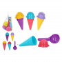 Beach toys set Ice Cream Color Beach (9 pcs)
