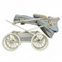 Doll Stroller Decuevas Reborn Provenza Sunshade Foldable 40 x 90 x 90 cm