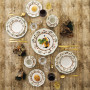 Assiette à dessert Queen´s By Churchill Assam Floral Ø 20,5 cm Céramique Vaisselle (6 Unités)