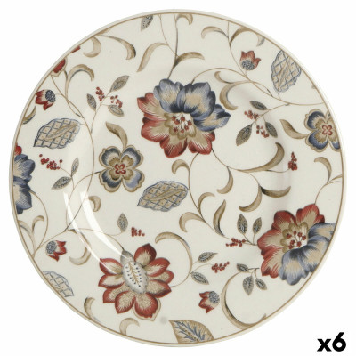 Assiette à dessert Queen´s By Churchill Jacobean Floral Céramique Vaisselle 21,3 cm (6 Unités)