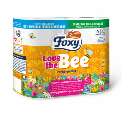 Carta da Cucina Foxy Love the bee