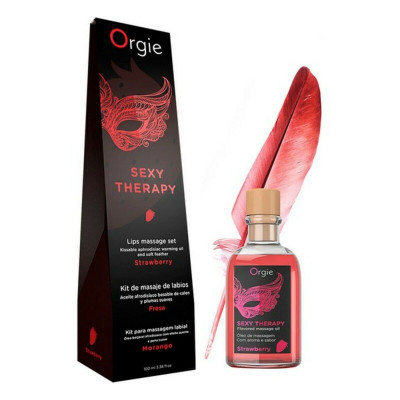 Trousse de relaxation pour massage Sexy Theraphy Strawberry Orgie
