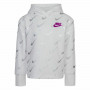 Children’s Sweatshirt Nike Printed Fleeced White